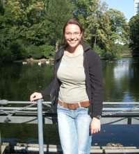 Astrid Wittmann studied in Germany before coming to the Crab Lab.